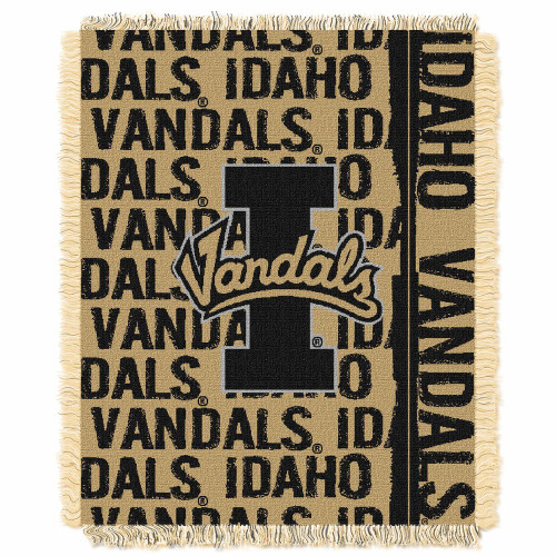 Idaho Vandals Double Play Woven Throw Blanket