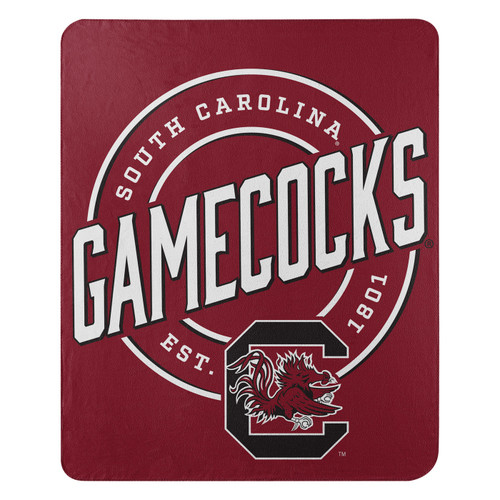South Carolina Gamecocks Campaign Fleece Throw Blanket