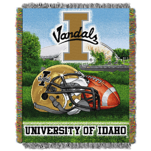 Idaho Vandals NCAA Woven Tapestry Throw Blanket