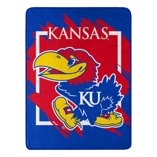 Kansas Jayhawks Dimensional Throw Blanket