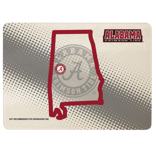 Alabama Crimson Tide State of Mind Cutting Board