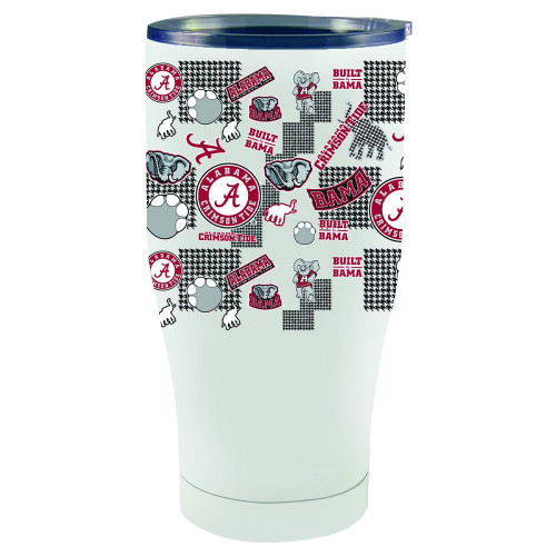 Alabama Crimson Tide 24 oz. All Over Print Tumbler