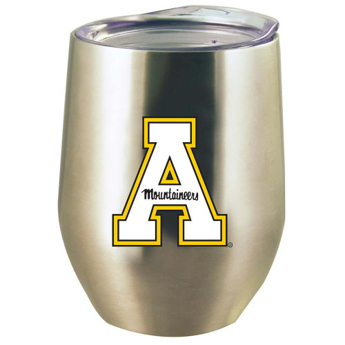 Appalachian State Mountaineers 12 oz. Stainless Steel Stemless Tumbler