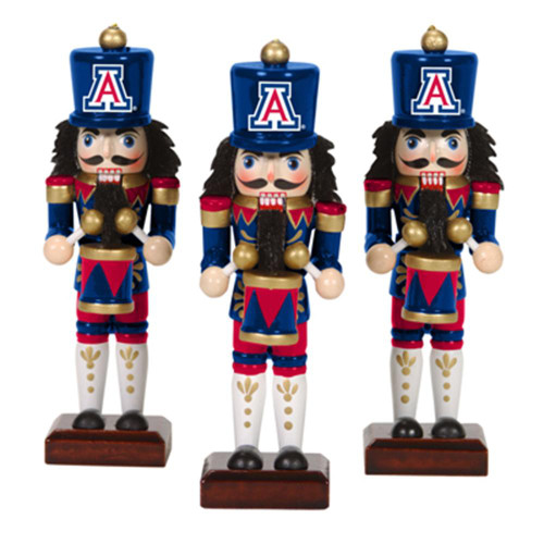 Arizona Wildcats 3 Pack Nutcracker Ornament
