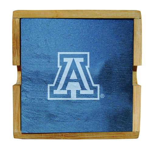 Arizona Wildcats Slate Coaster Set