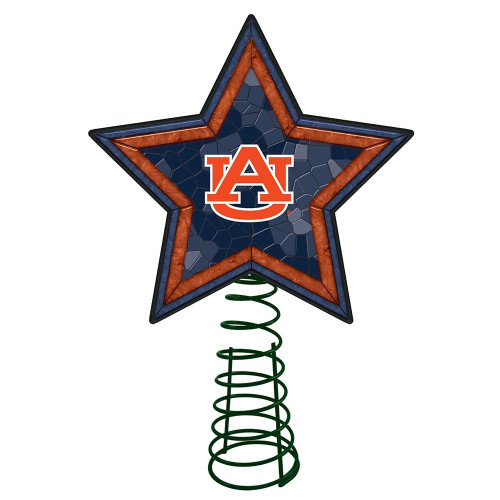 Auburn Tigers Mosaic Tree Topper