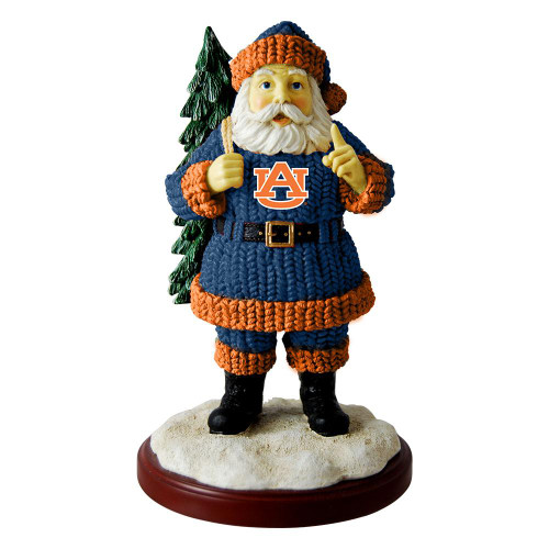 Auburn Tigers Tabletop Santa