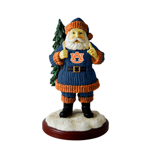 Auburn Tigers NCAA Tabletop Santa