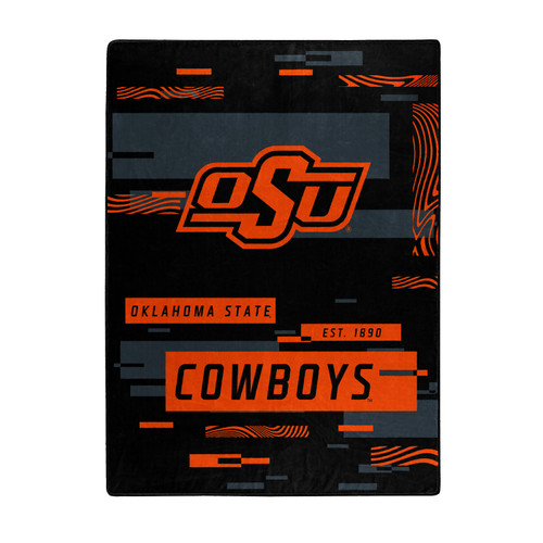 Oklahoma State Cowboys Digitize Throw Blanket