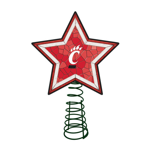 Cincinnati Bearcats Mosaic Tree Topper