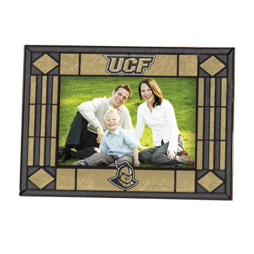 Central Florida Knights Art Glass Horizontal Picture Frame