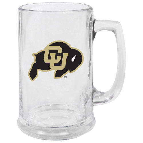 Colorado Buffaloes 15 oz. Decal Glass Stein
