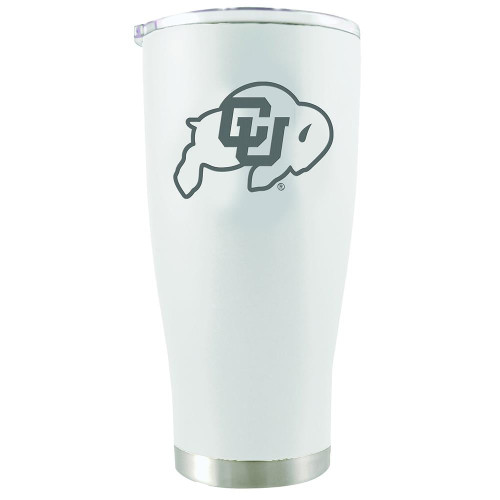 Colorado Buffaloes 20 oz. White Tumbler