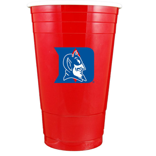 Duke Blue Devils Red Plastic Cup