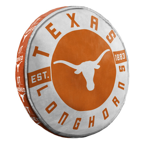 Texas Longhorns Cloud Travel Pillow