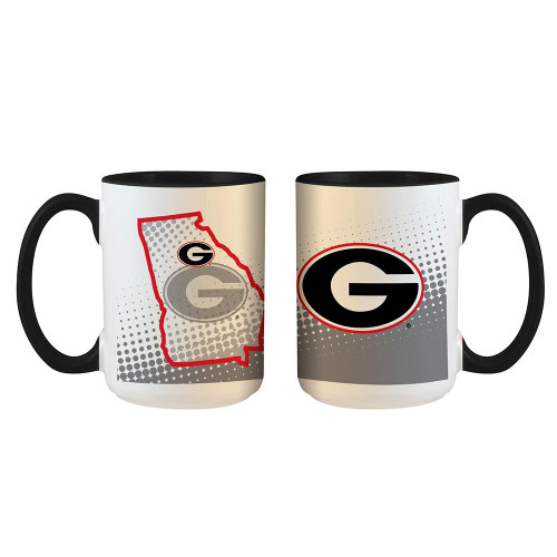 Georgia Bulldogs 15 oz. State of Mind Mug