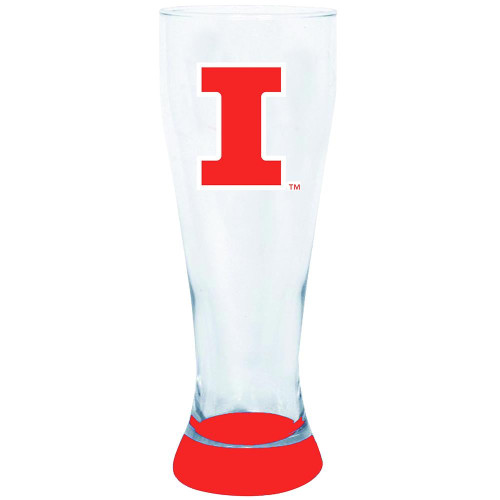 Illinois Fighting Illini 23 oz. Highlight Decal Pilsner