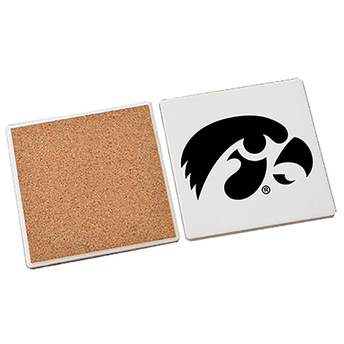 Iowa Hawkeyes Single Stone Coaster