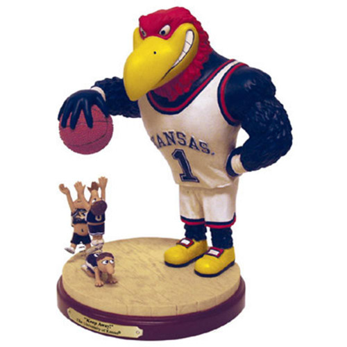 Kansas Jayhawks Rivalry Keep Away Figurine