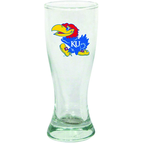 Kansas Jayhawks 23 oz. Decal Pilsner