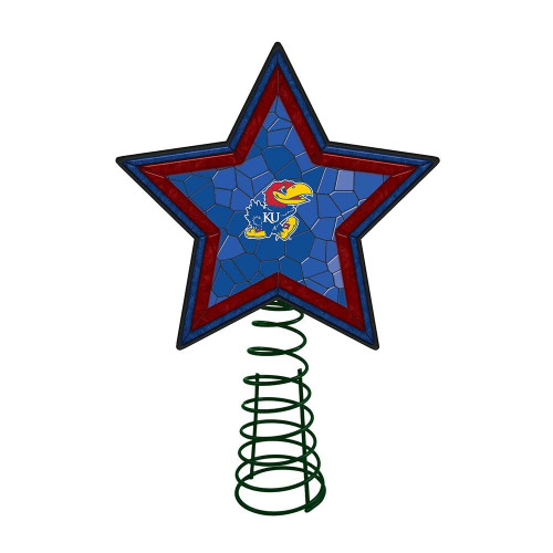 Kansas Jayhawks Mosaic Tree Topper
