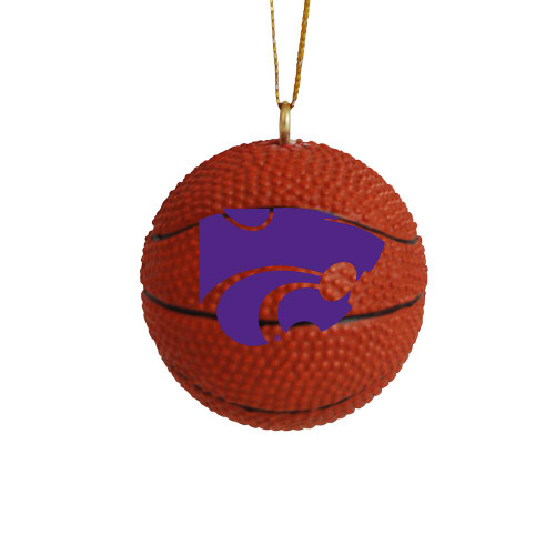 Kansas State Wildcats 3 Pack Basketball Ornament