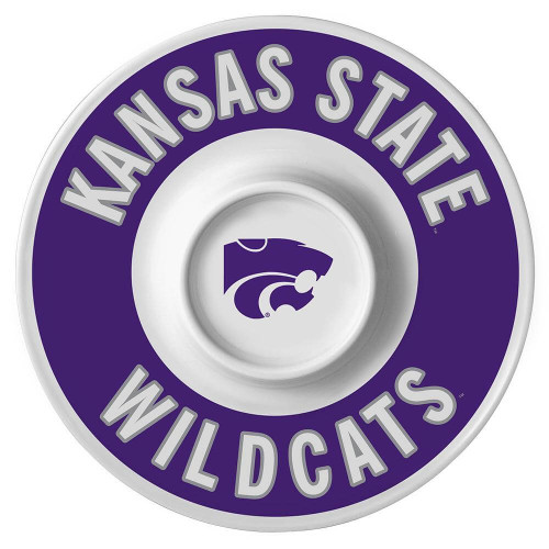 Kansas State Wildcats Melamine Serving Dip Tray