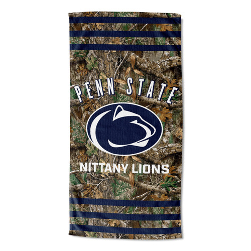 Penn State Nittany Lions Real Tree Beach Towel