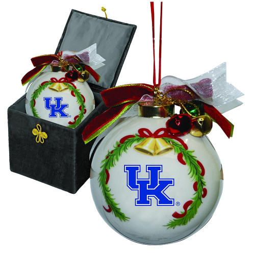 Kentucky Wildcats Ceramic Ball Ornament