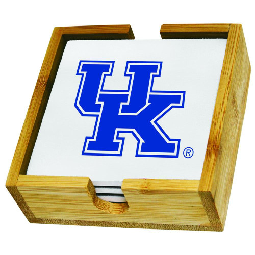 Kentucky Wildcats Team Logo Square Coaster Set