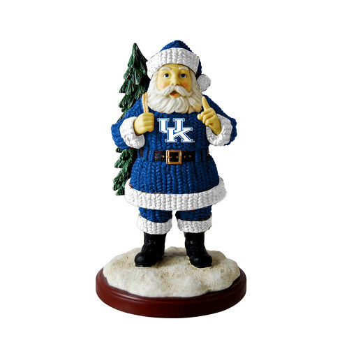 Kentucky Wildcats Tabletop Santa