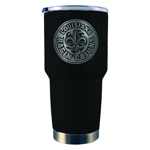 Louisiana Ragin' Cajuns 30 oz. Black Tumbler