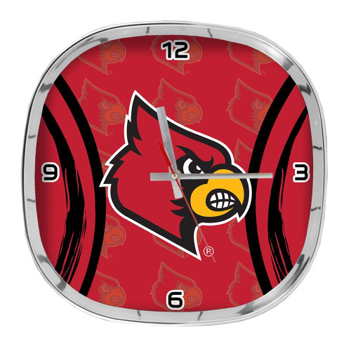 Louisville Cardinals Shadow Clock