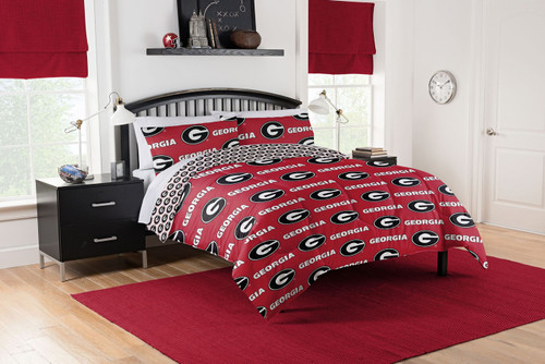 Georgia Bulldogs Rotary Full Bed in a Bag Set