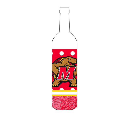 Maryland Terrapins Wine Bottle Woozie