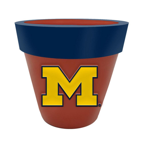 Michigan Wolverines Planter