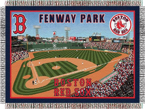 Boston Red Sox Stadium Throw Blanket