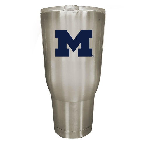 Michigan Wolverines 32 oz. Decal Stainless Steel Tumbler