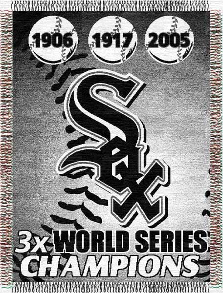 Chicago White Sox Commemorative Throw Blanket