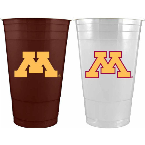 Minnesota Golden Gophers 2 Pack Home/Away Plastic Cup