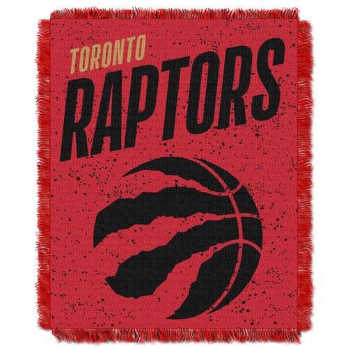 Toronto Raptors Headliner Woven Jacquard Throw Blanket