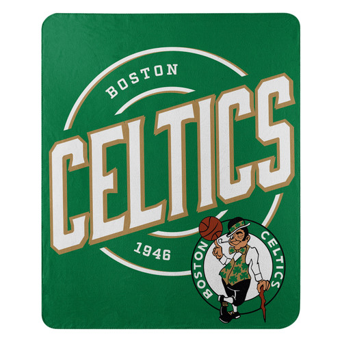 Boston Celtics Campaign Fleece Throw Blanket