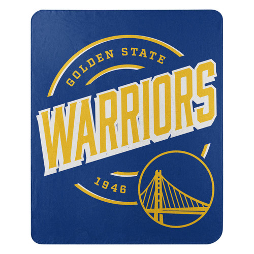 Golden State Warriors Campaign Fleece Throw Blanket