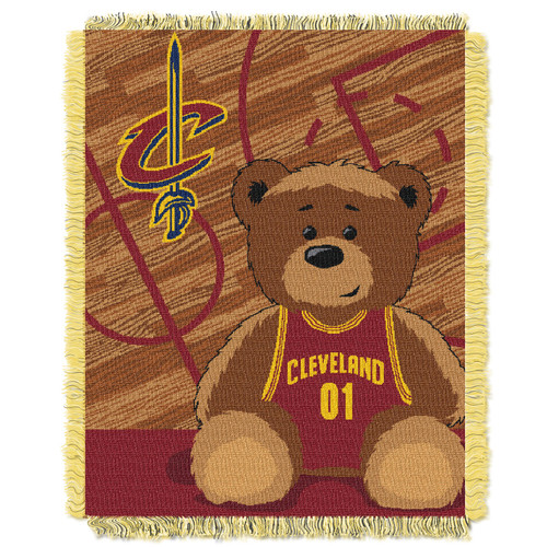 Cleveland Cavaliers Half Court Baby Blanket