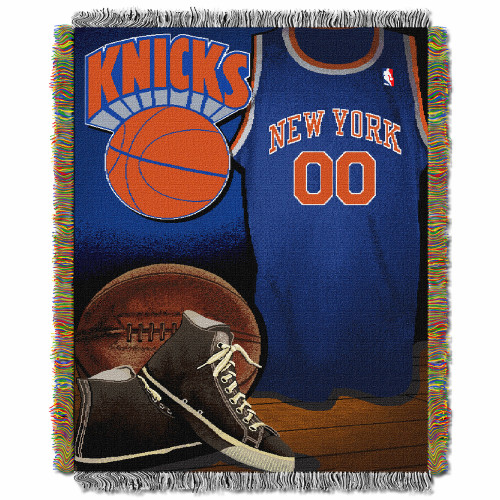 New York Knicks Vintage Throw Blanket