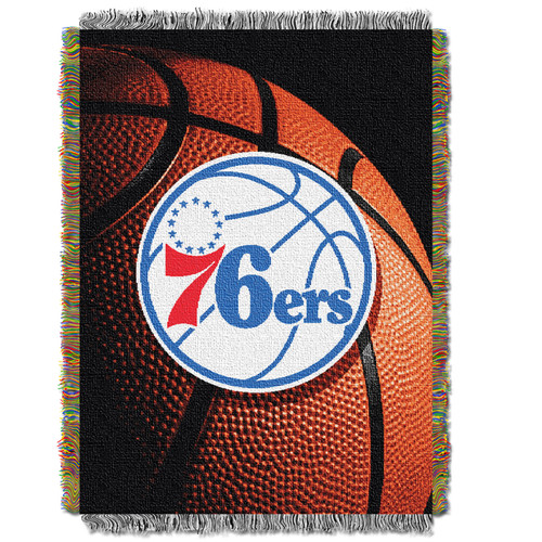 Philadelphia 76ers Photo Real Throw Blanket