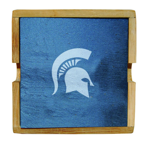 Michigan State Spartans Slate Coaster Set
