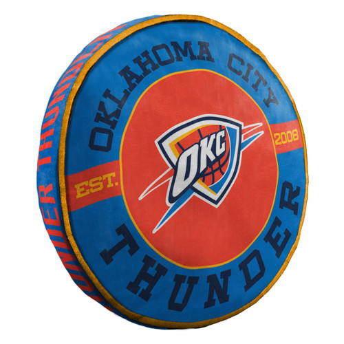 Oklahoma City Thunder Cloud Travel Pillow