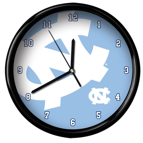 North Carolina Tar Heels Big Logo Clock