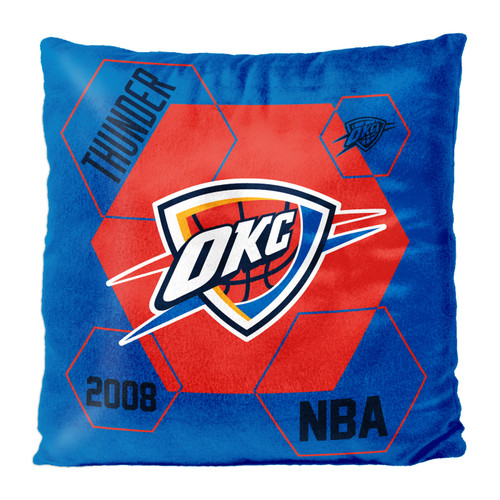Oklahoma City Thunder Connector Double Sided Velvet Pillow